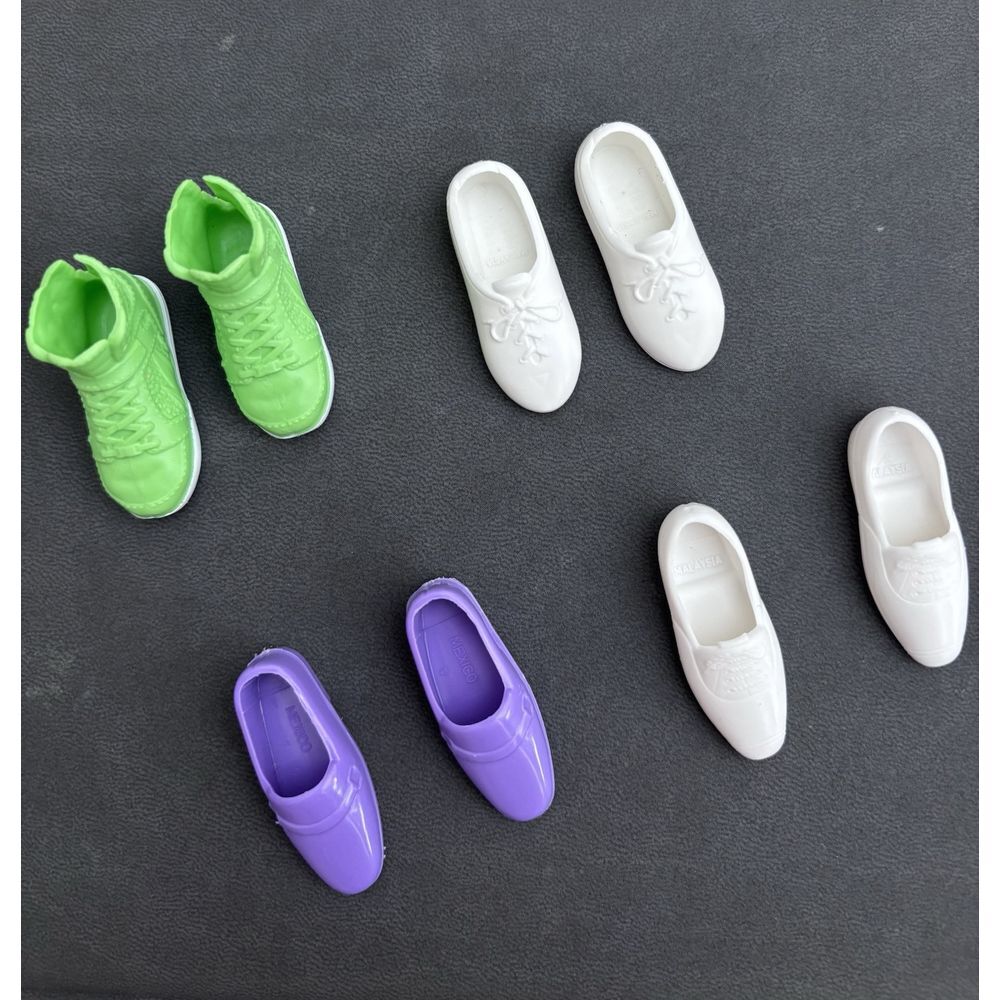 Vintage Ken From Barbie Pairs Of Shoes. Four Pairs. 2921